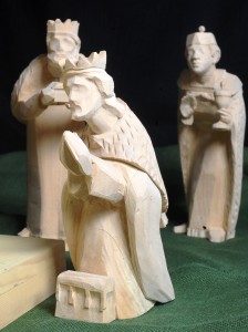Vertreter der Völker Statuen Heilige drei Könige