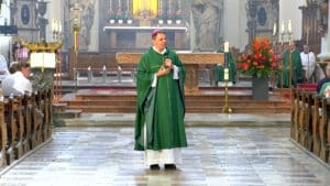 In seiner Predigt zum Abschluss der Maria-Hilf-Woche 2025 sprach Bischof Oster über die Bedeutung des Glaubensbekenntnisses heute.